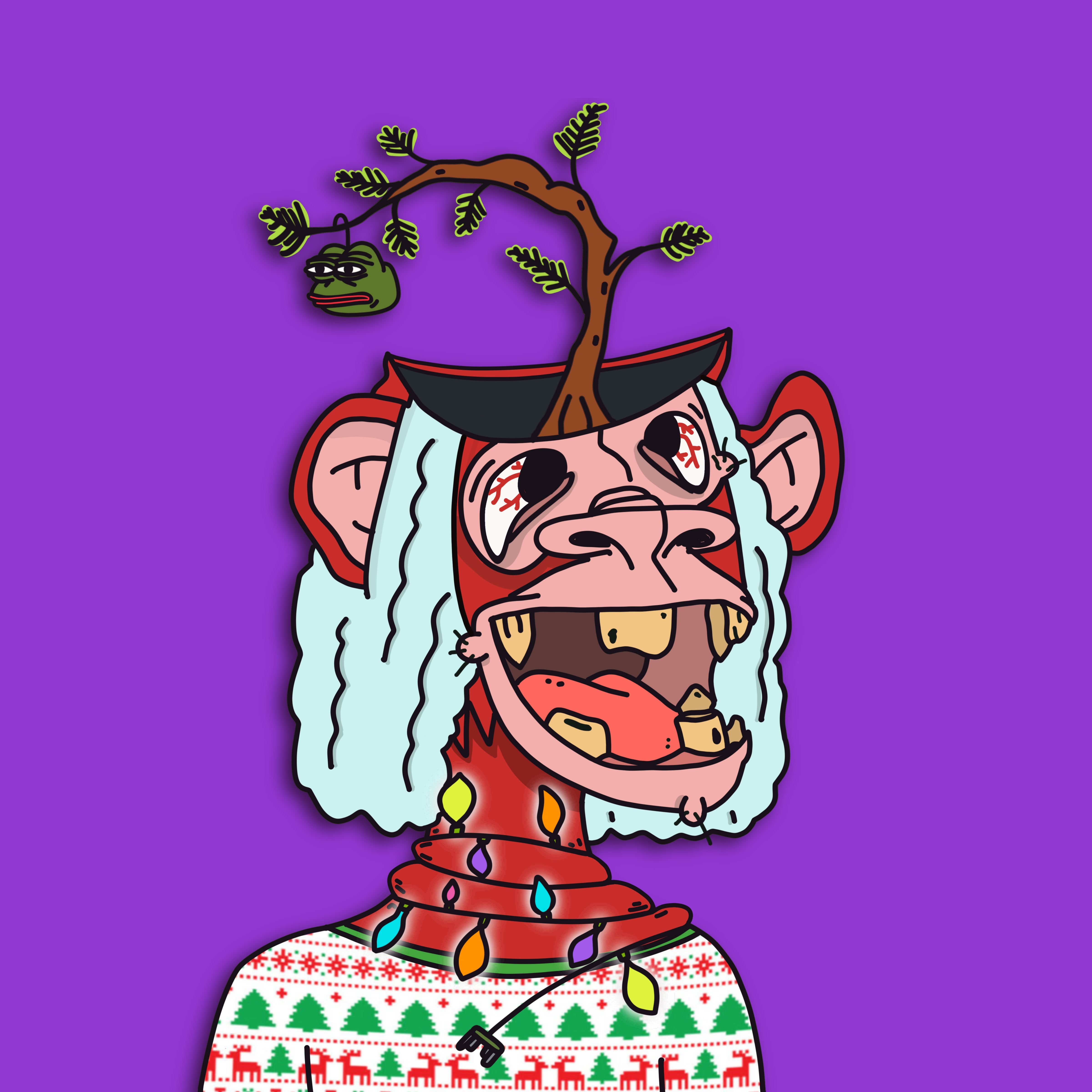 Drooling Apes - DERPYXMAS