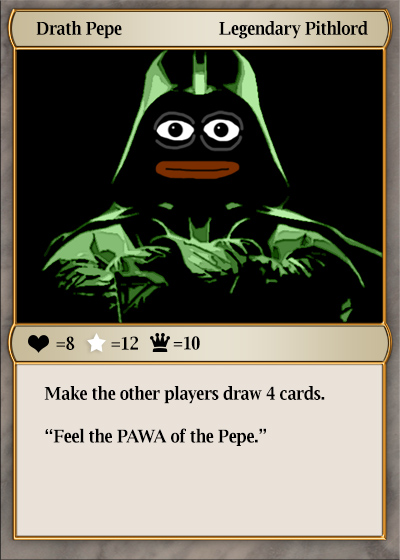 Rare Pepe - DRATHPEPE