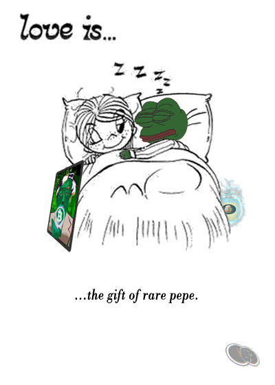 Rare Pepe - LOVEISPEPE