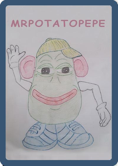Rare Pepe - MRPOTATOPEPE