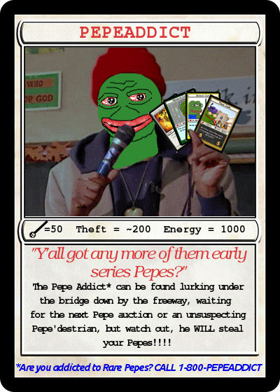 Rare Pepe - PEPEADDICT