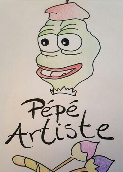 Rare Pepe - PEPEARTISTE