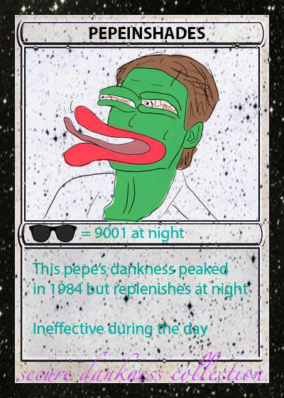 Rare Pepe - PEPEINSHADES