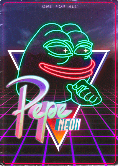 Rare Pepe - PEPENEON