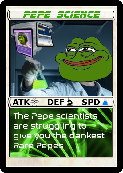 Rare Pepe - PEPESCIENCE