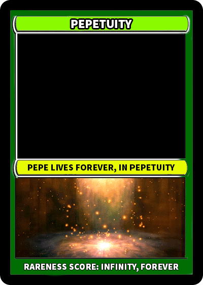 Rare Pepe - PEPETUITY