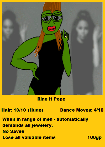 Rare Pepe - RINGITPEPE