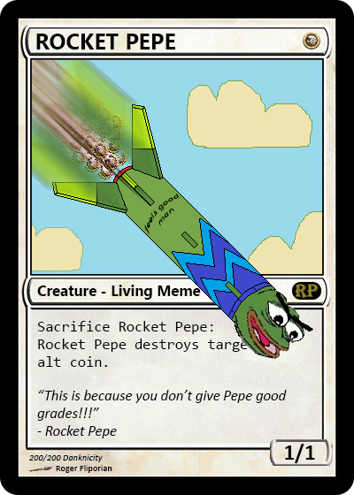 Rare Pepe - ROCKETPEPE