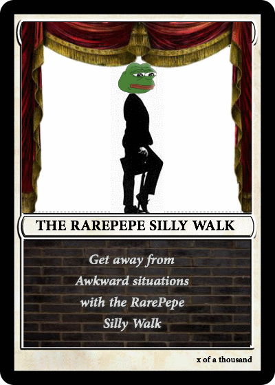 Rare Pepe - RPSILLYWALK