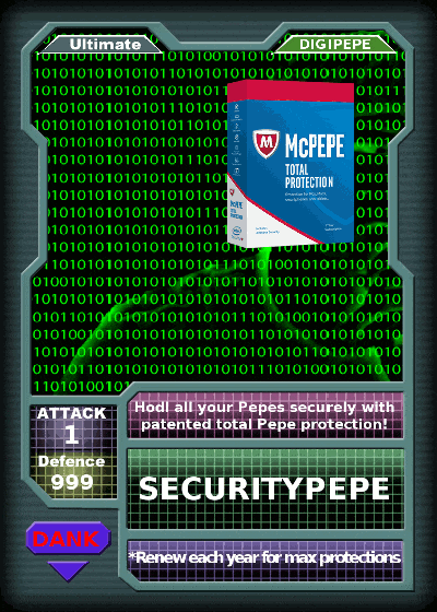 Rare Pepe - SECURITYPEPE