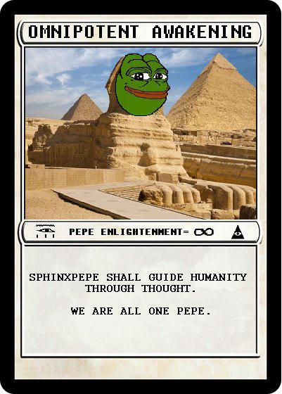 Rare Pepe - SPHINXPEPE