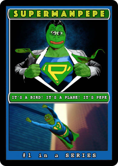 Rare Pepe - SUPERMANPEPE