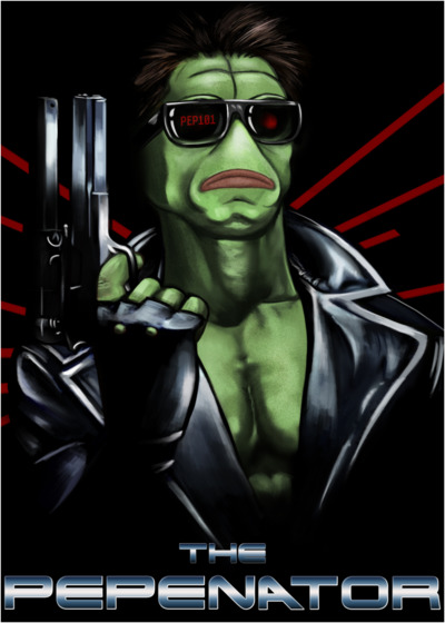 Rare Pepe - THEPEPENATOR